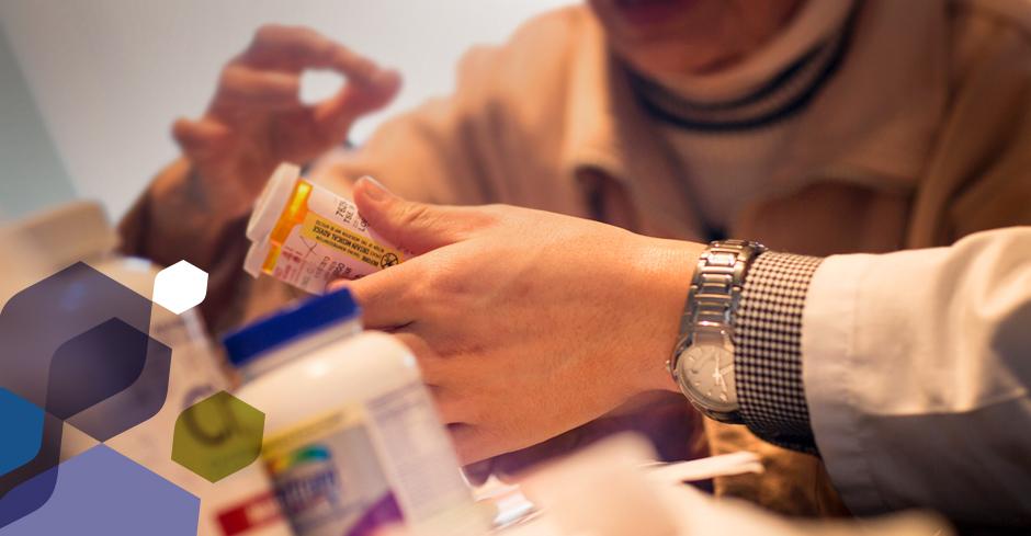 pharmacists reviewing medications